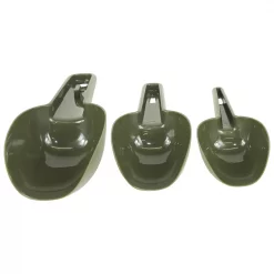 Trakker Köderschaufel Set -Trakker Geschaft trakker bait scoop set 4